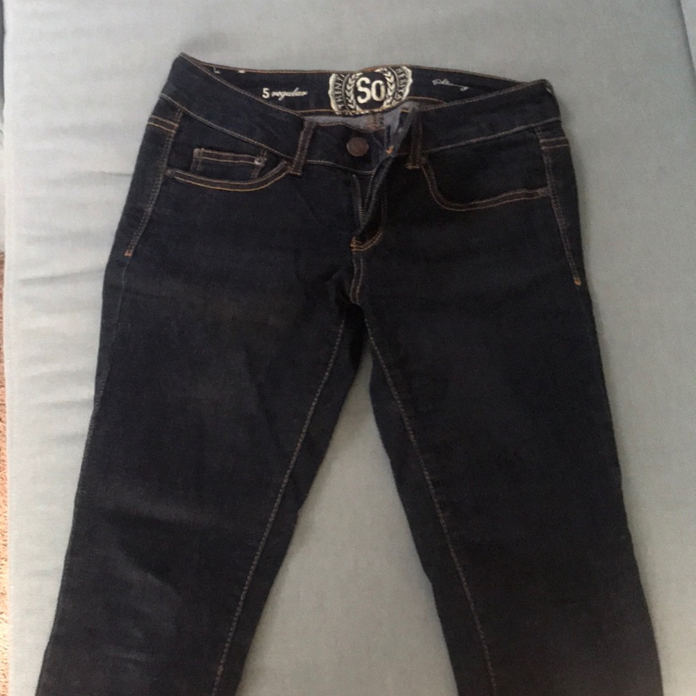 Kohl’s regular skinny jeans. Little wear